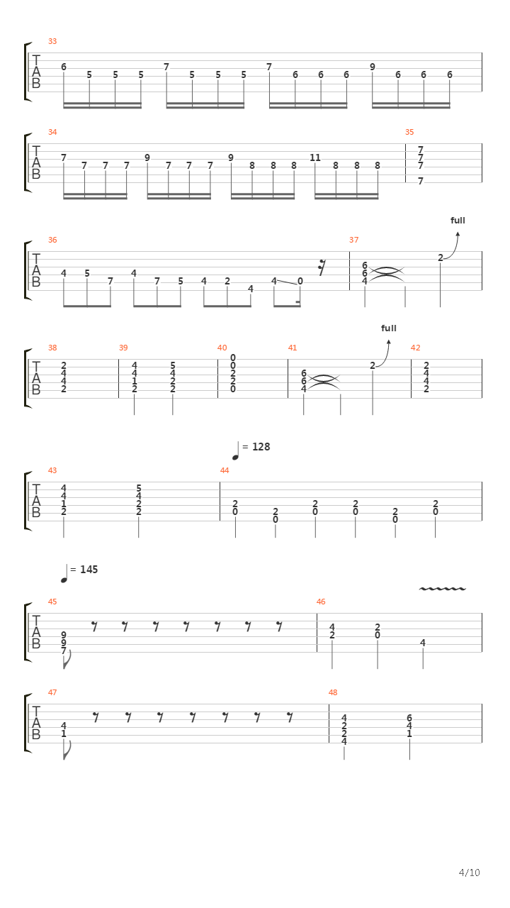 Motorman吉他谱