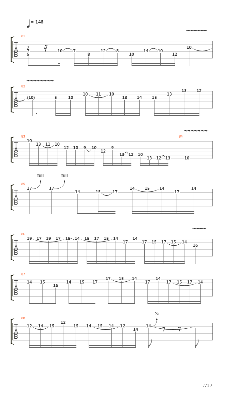 Motorman吉他谱