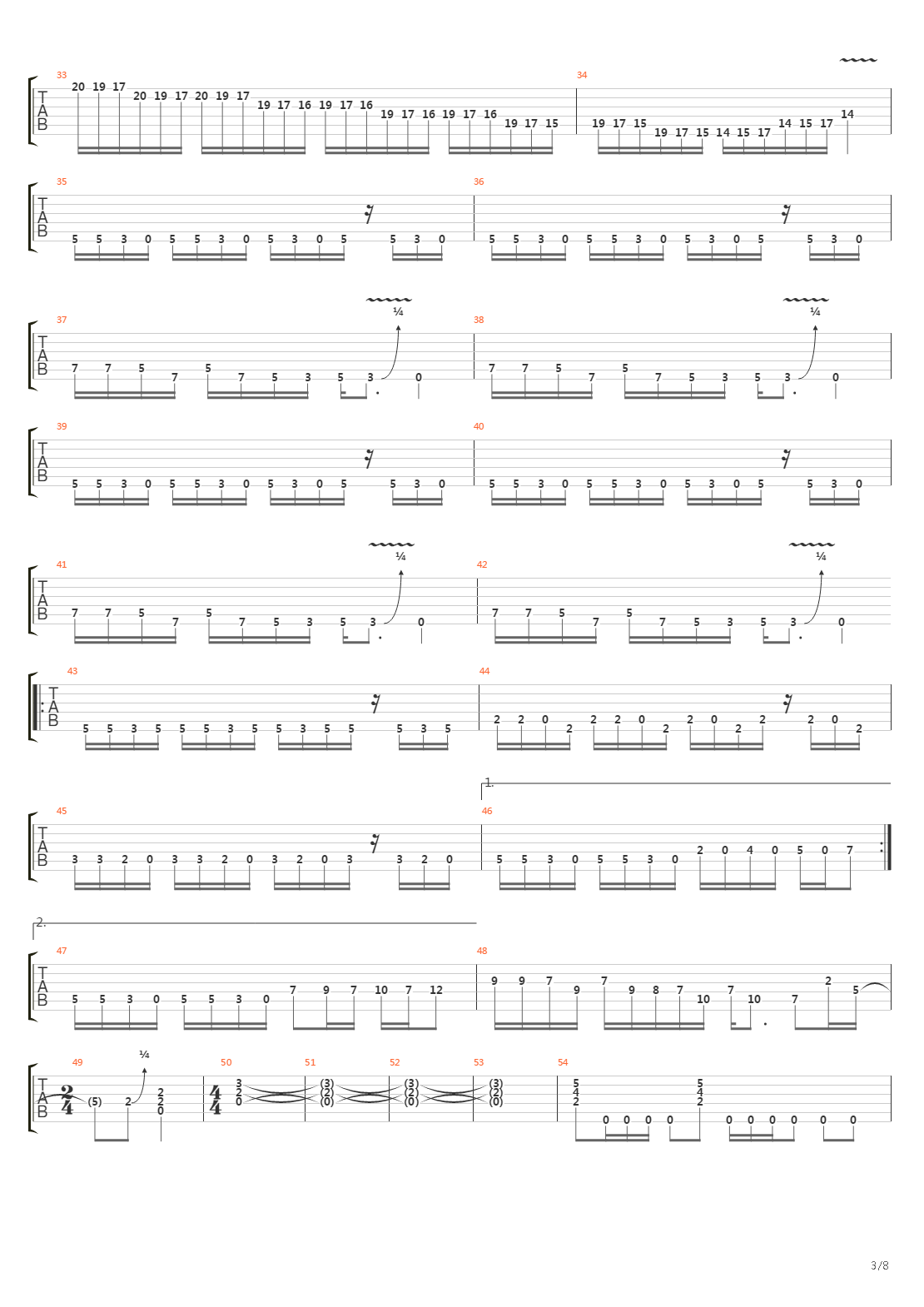 Technical Difficulties吉他谱