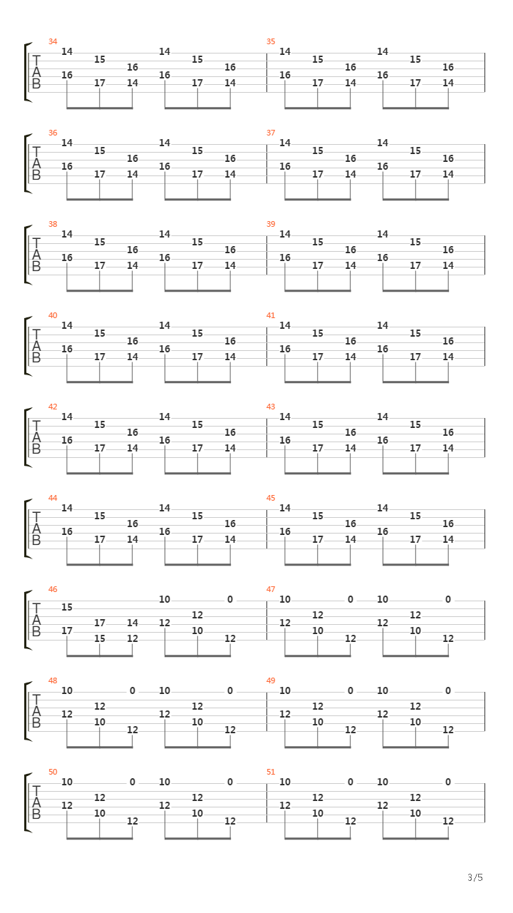 Arpeggi吉他谱