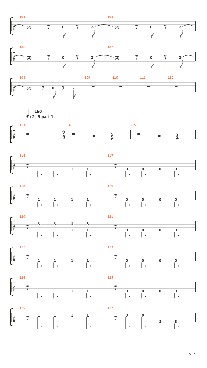 Eurockeennes (2003 Part.1)吉他谱