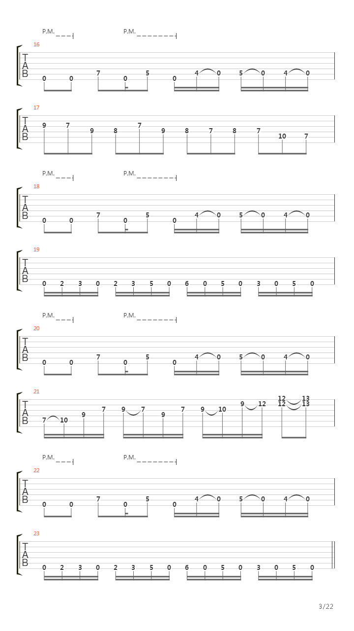 Unity吉他谱