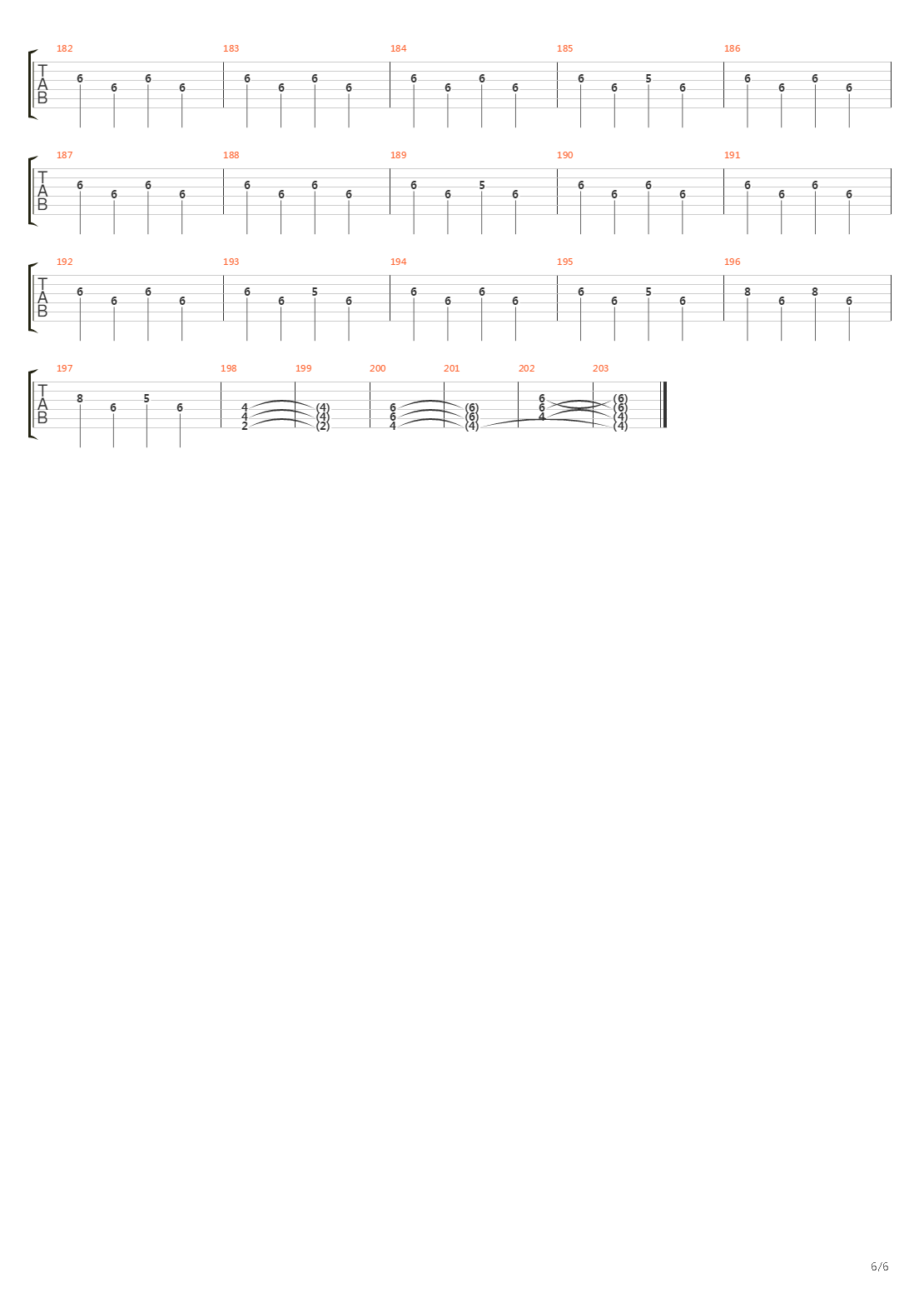 Pressing On吉他谱