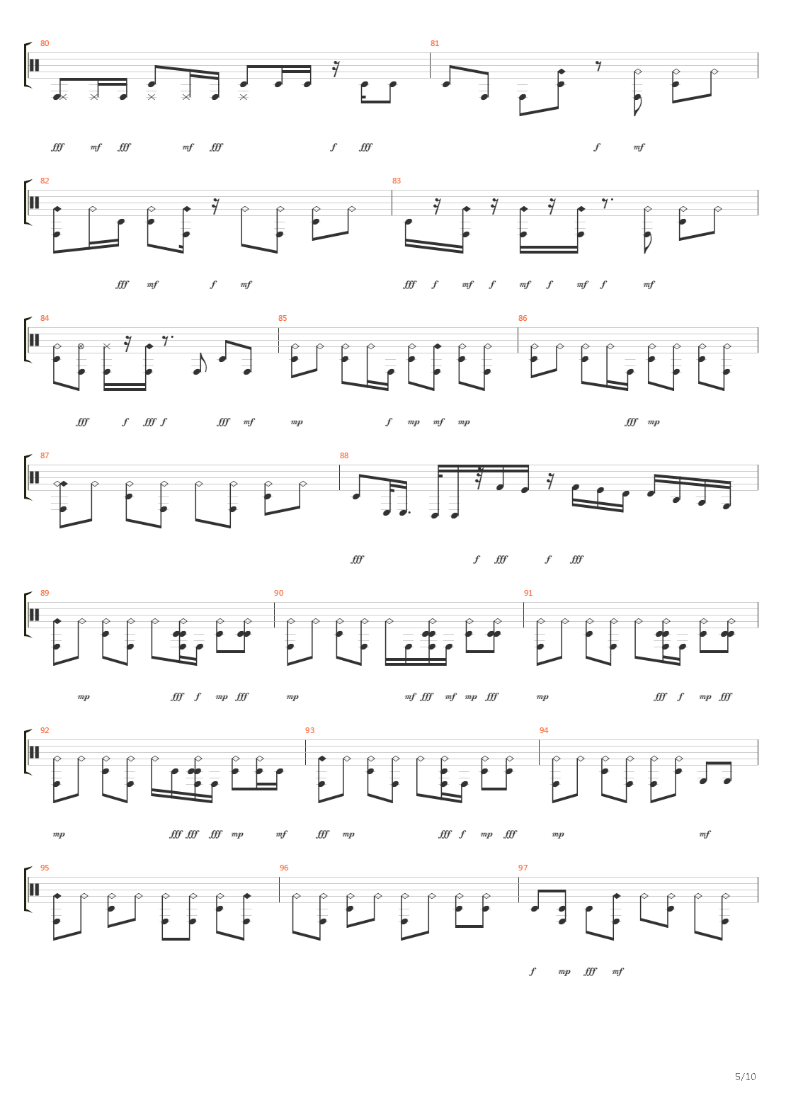 Countdown吉他谱