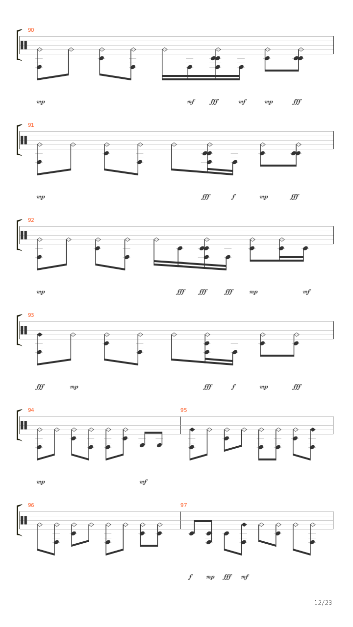 Countdown吉他谱