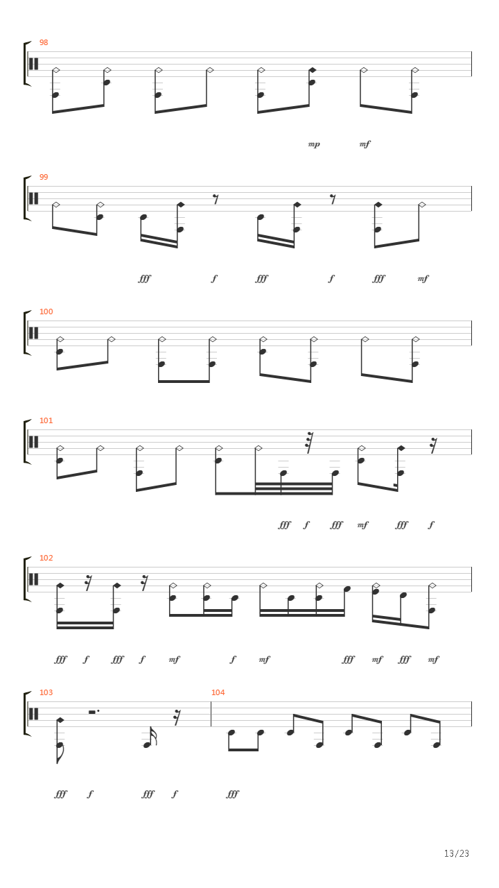 Countdown吉他谱