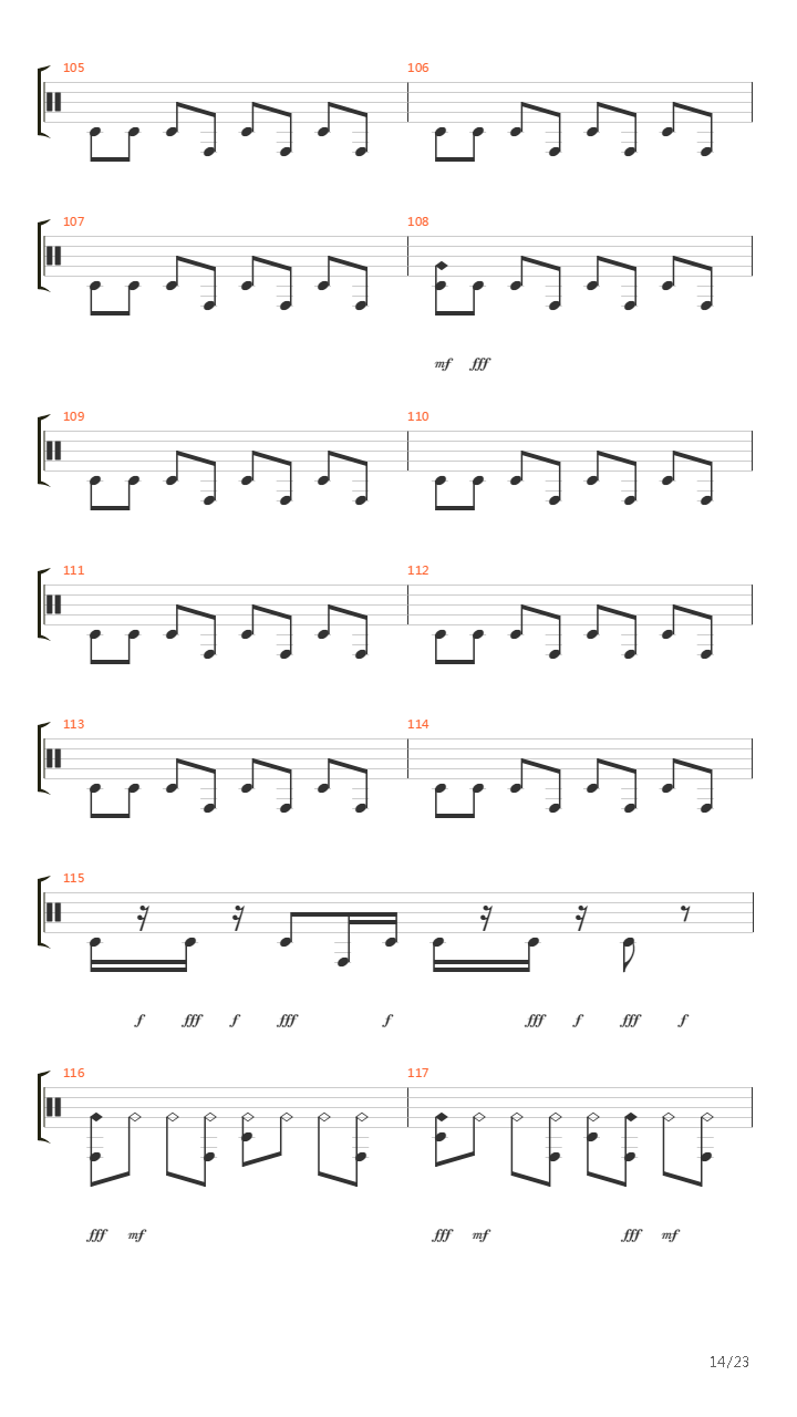 Countdown吉他谱