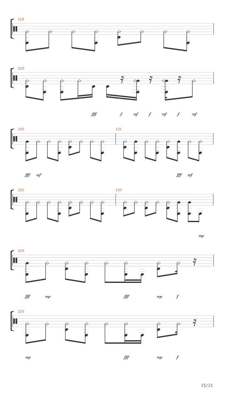 Countdown吉他谱