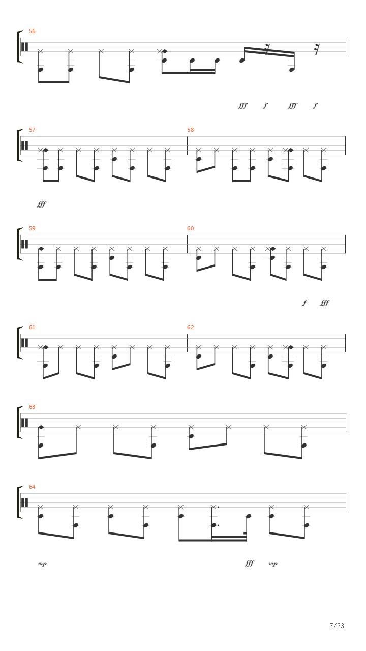 Countdown吉他谱