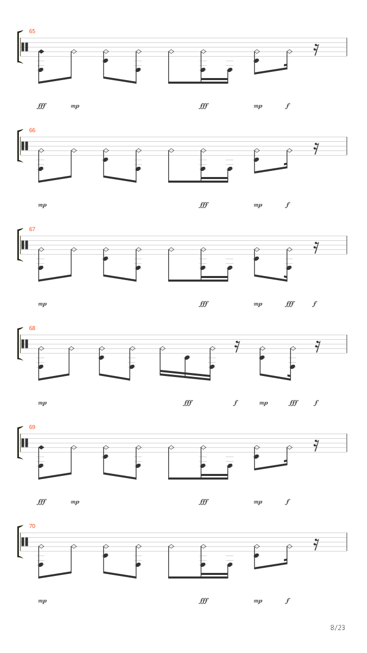 Countdown吉他谱