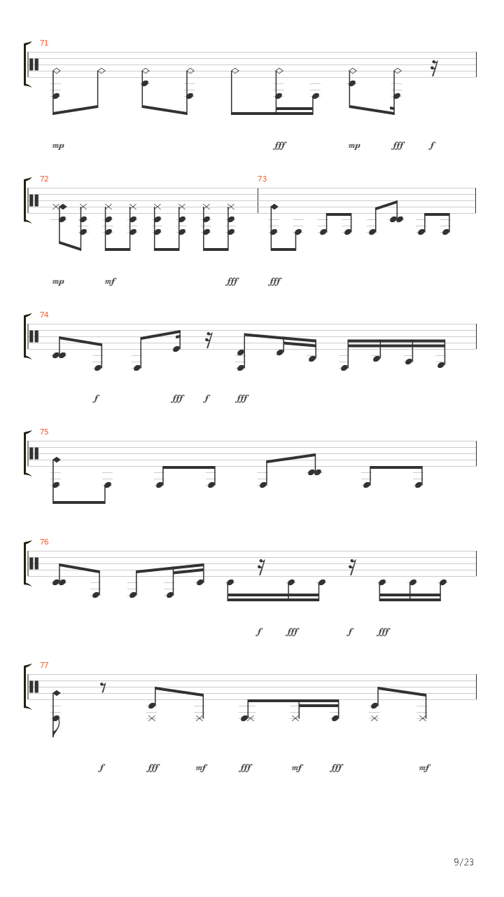 Countdown吉他谱