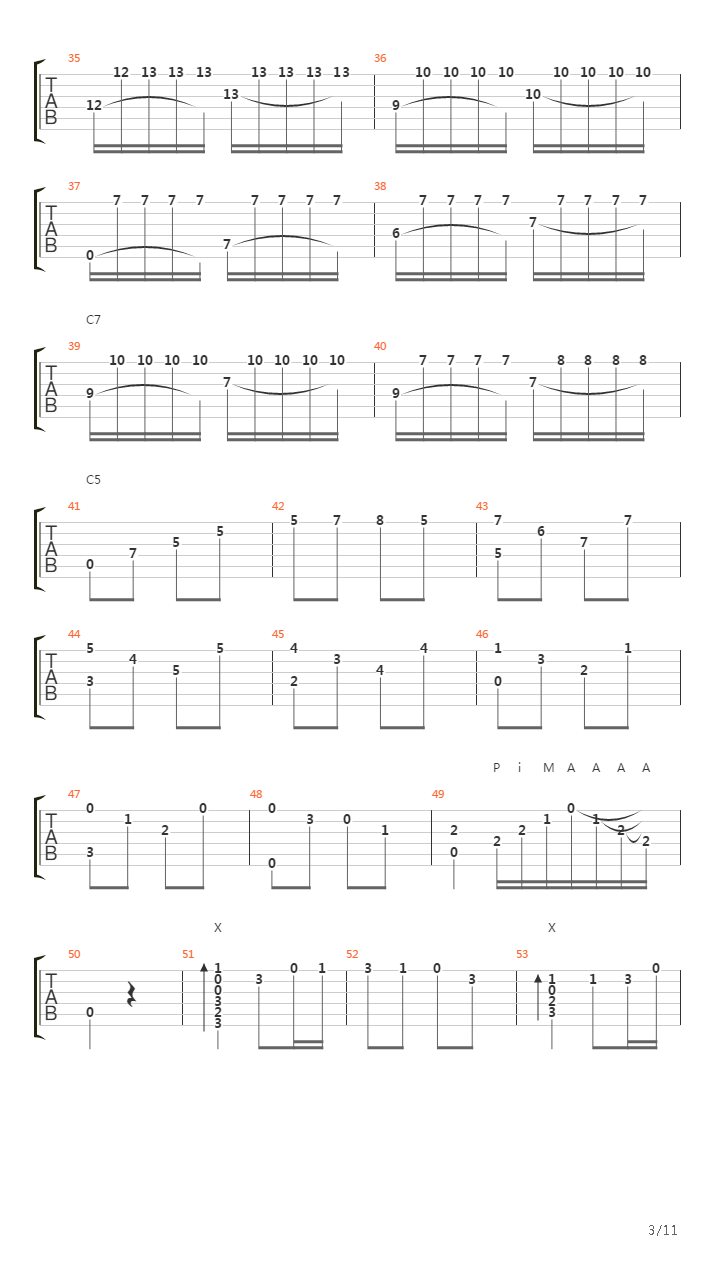 Farruca吉他谱