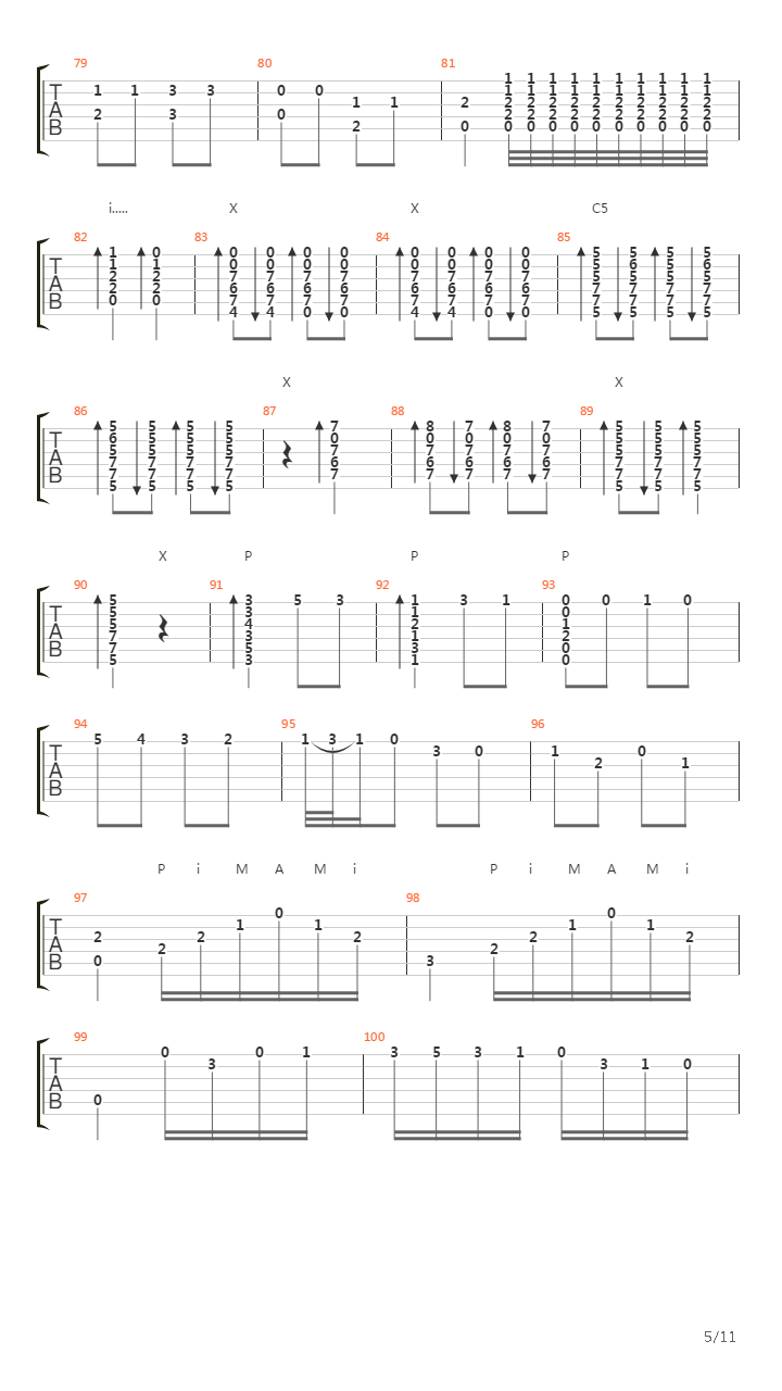 Farruca吉他谱