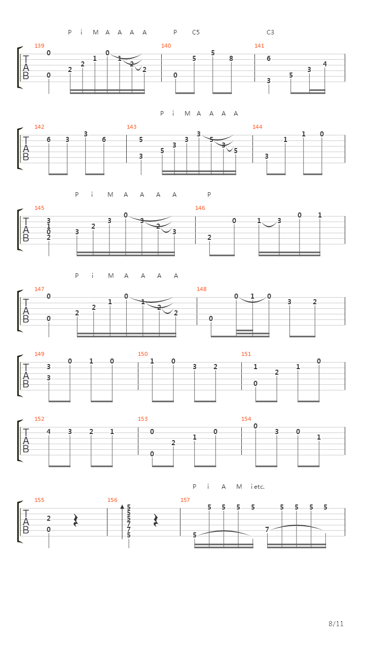 Farruca吉他谱