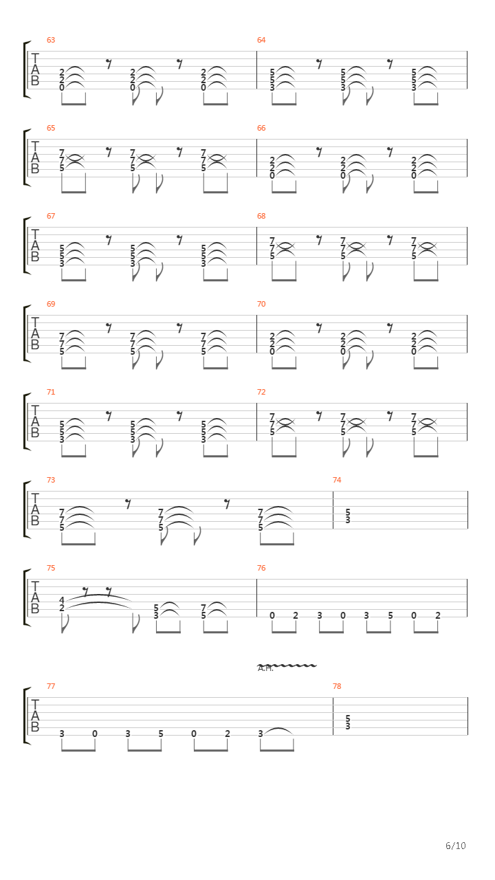 321吉他谱