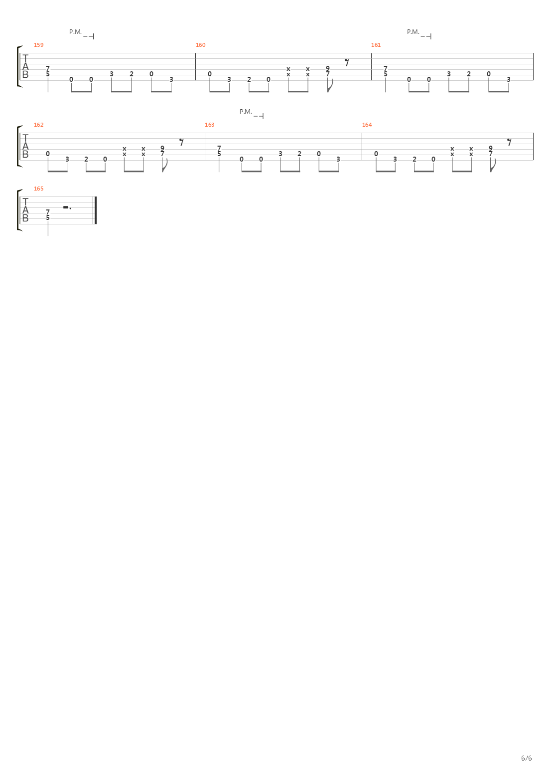 Blackout吉他谱