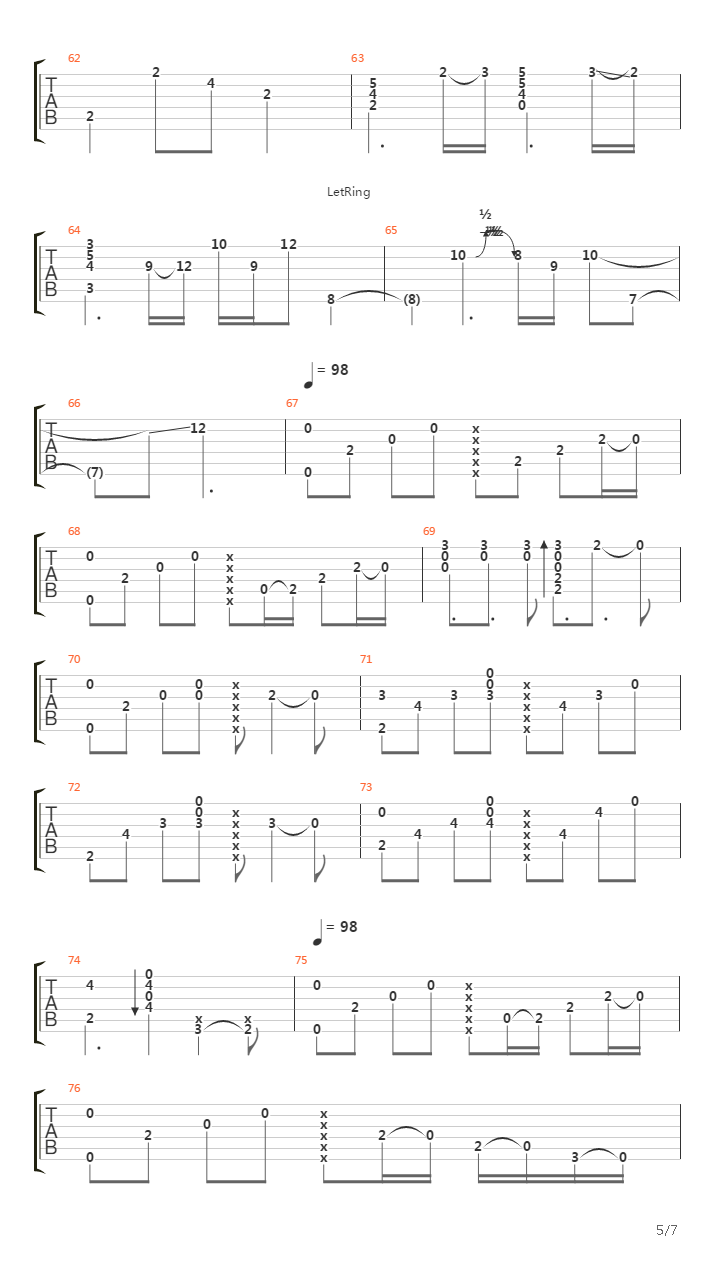 Still Loving You (arr. by Tomi Paldanius)吉他谱