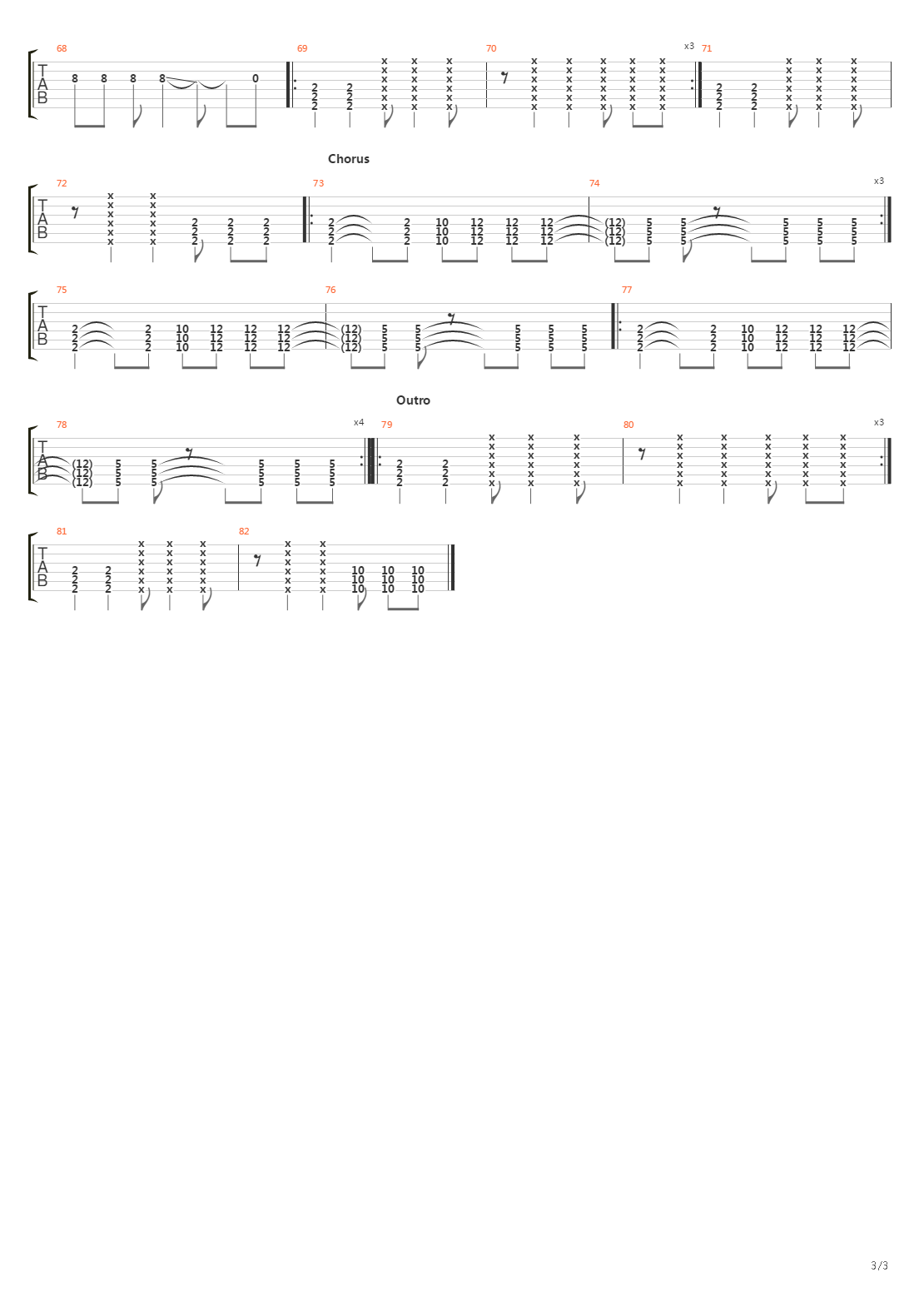 Gasoline吉他谱