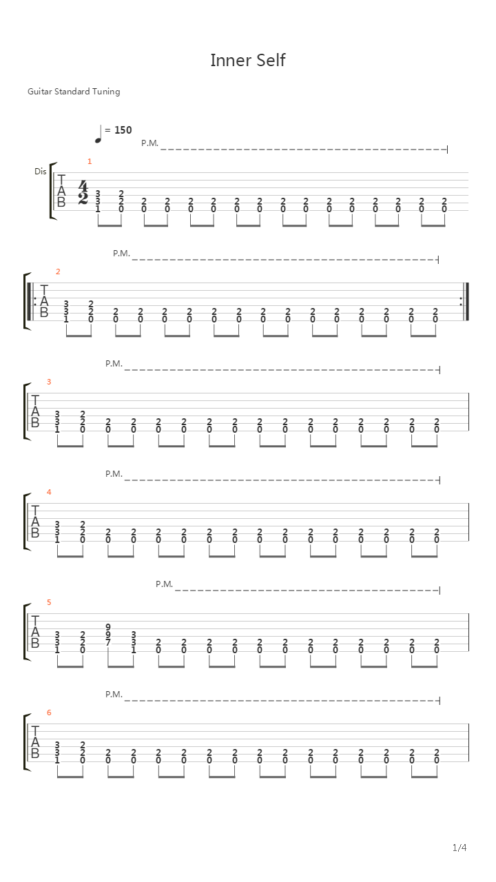Inner Self吉他谱