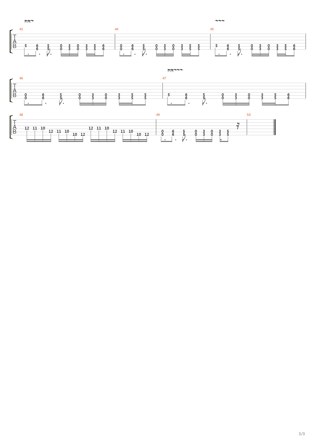 Destroyer Of Senses吉他谱