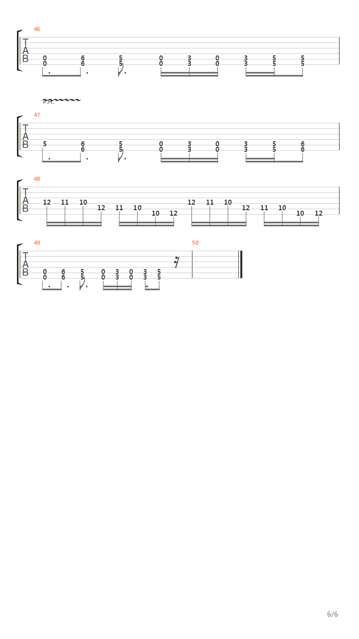 Destroyer Of Senses吉他谱