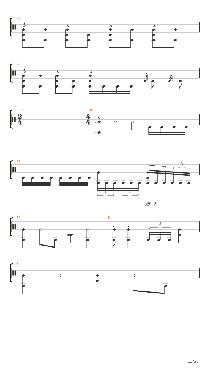 Gemini吉他谱