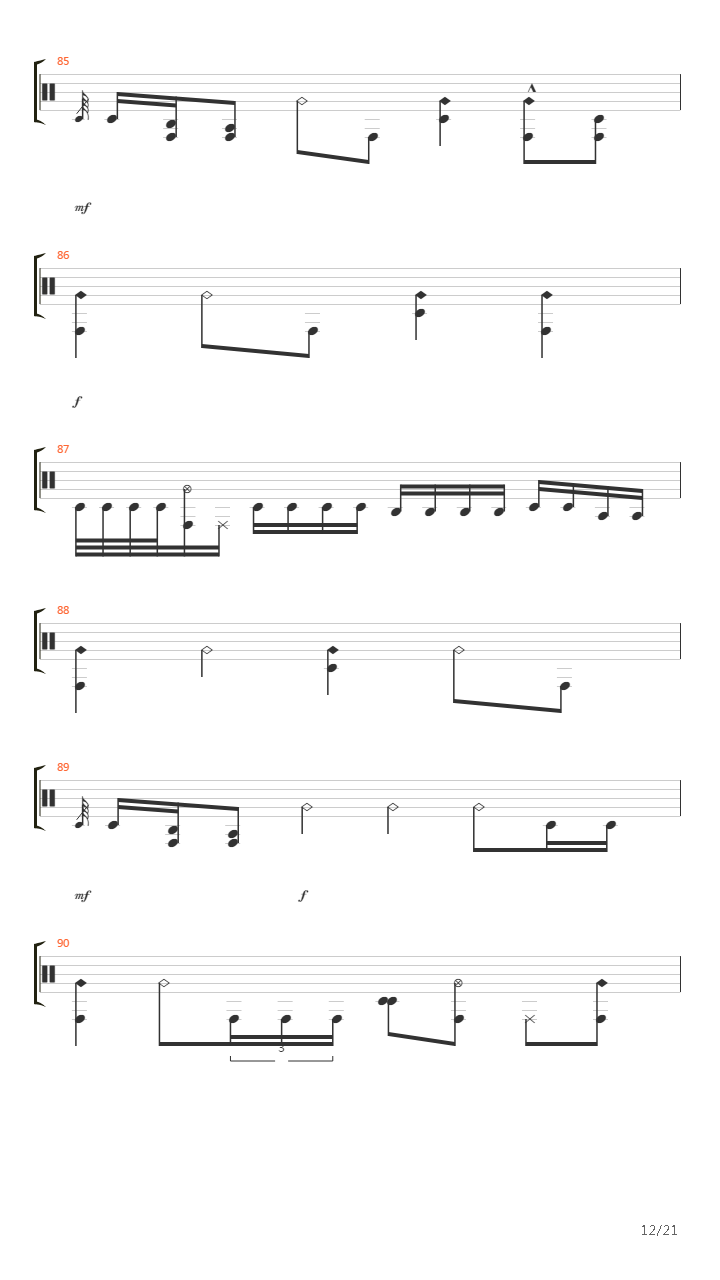 Gemini吉他谱