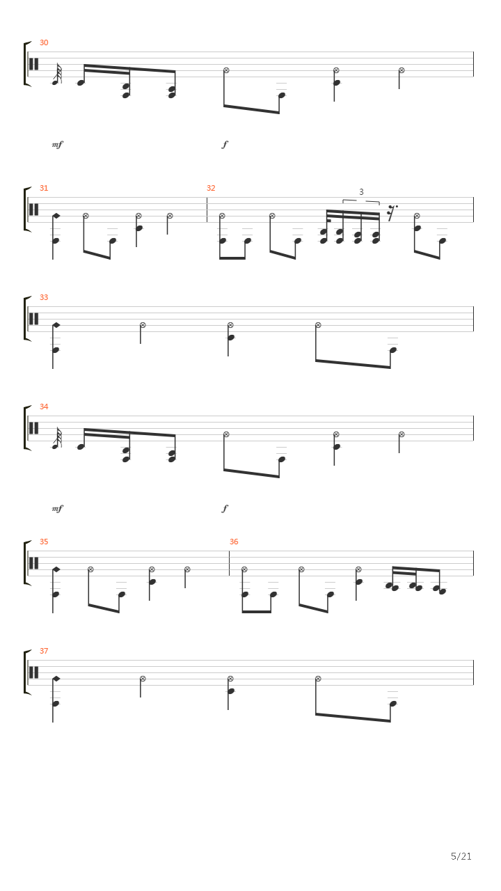 Gemini吉他谱