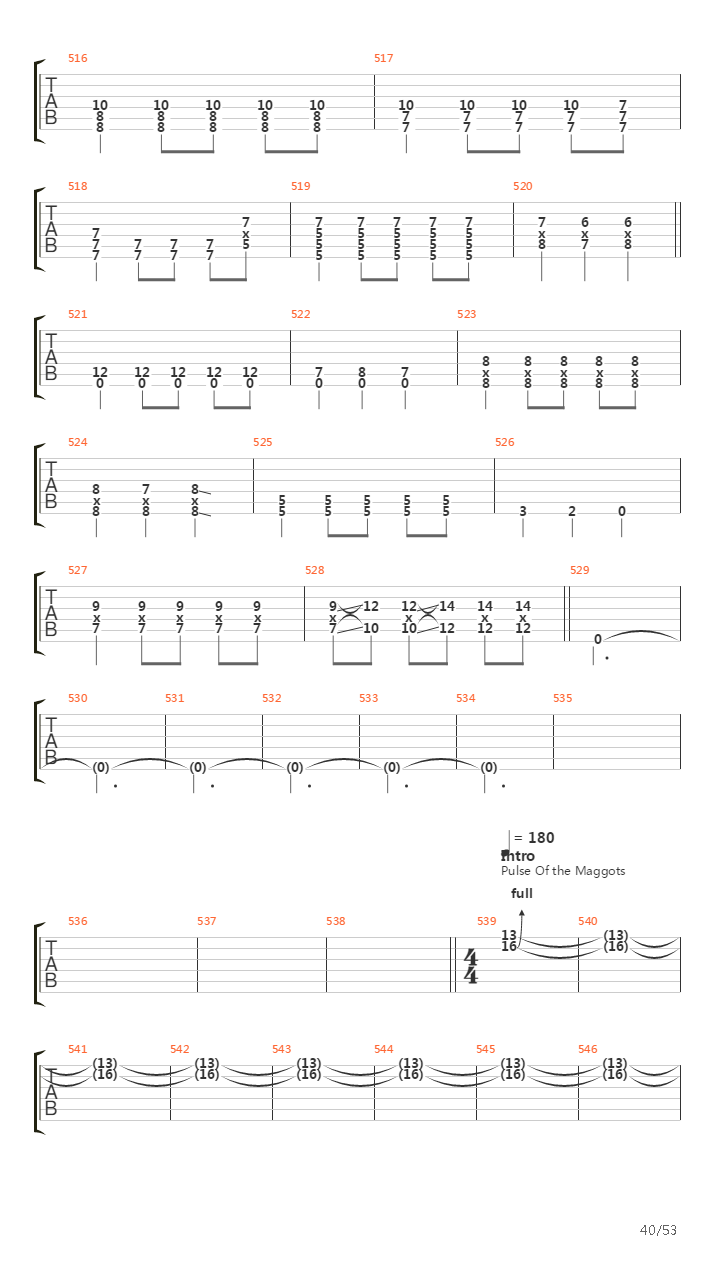 9 0 (Live Disc 1 Part 2)吉他谱