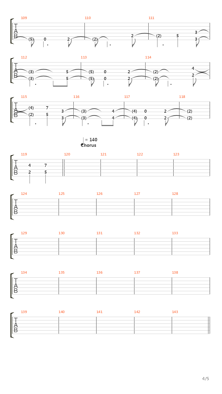 Before I Forget (10)吉他谱