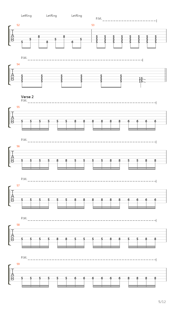 Dead Memories (12)吉他谱