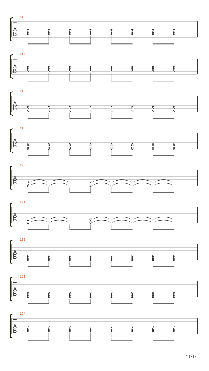 Dead Memories (13)吉他谱