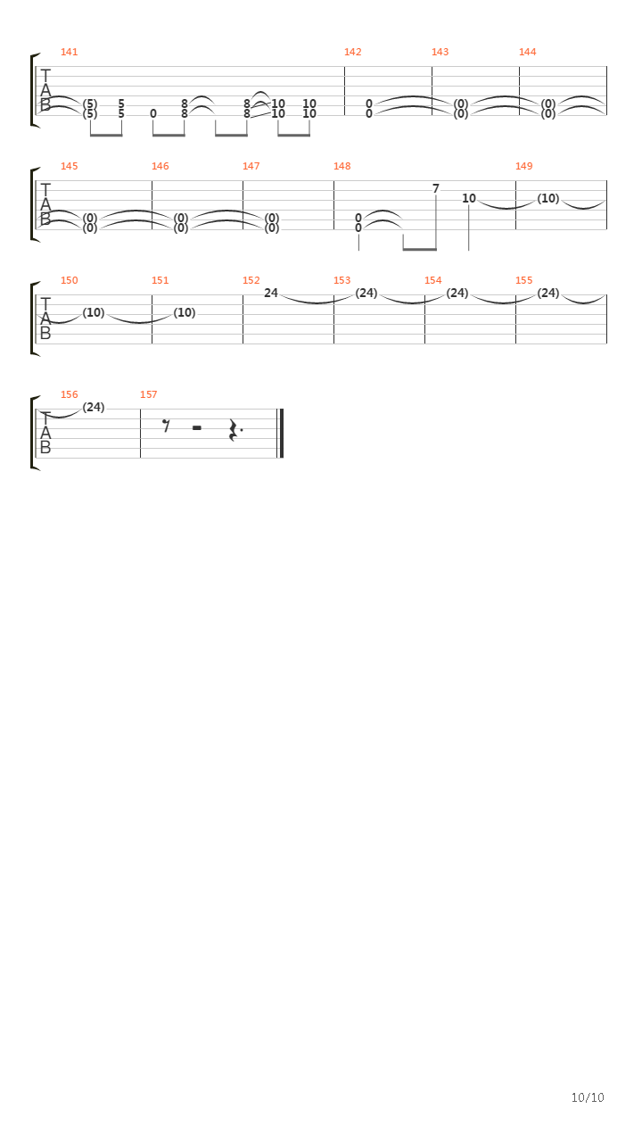 Gehenna吉他谱