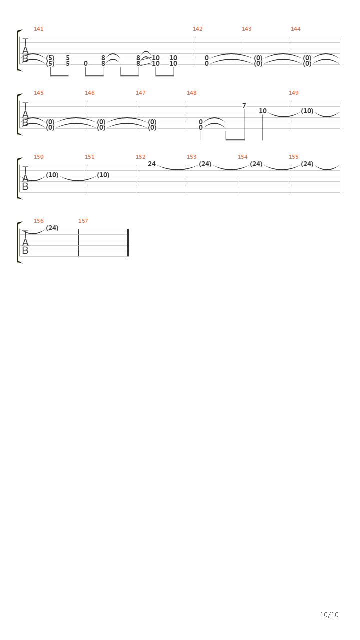 Gehenna吉他谱