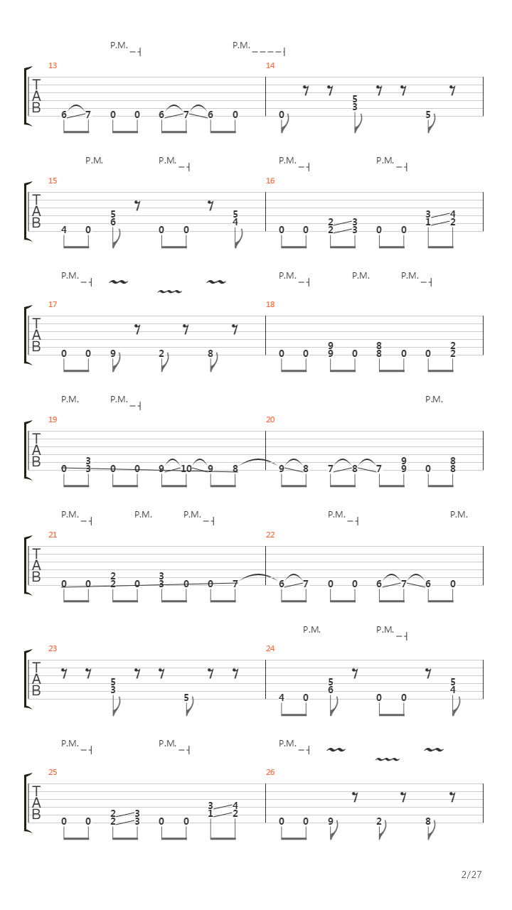 Gematria (The Killing name)吉他谱