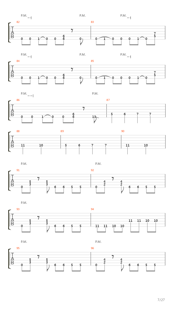 Gematria (The Killing name)吉他谱