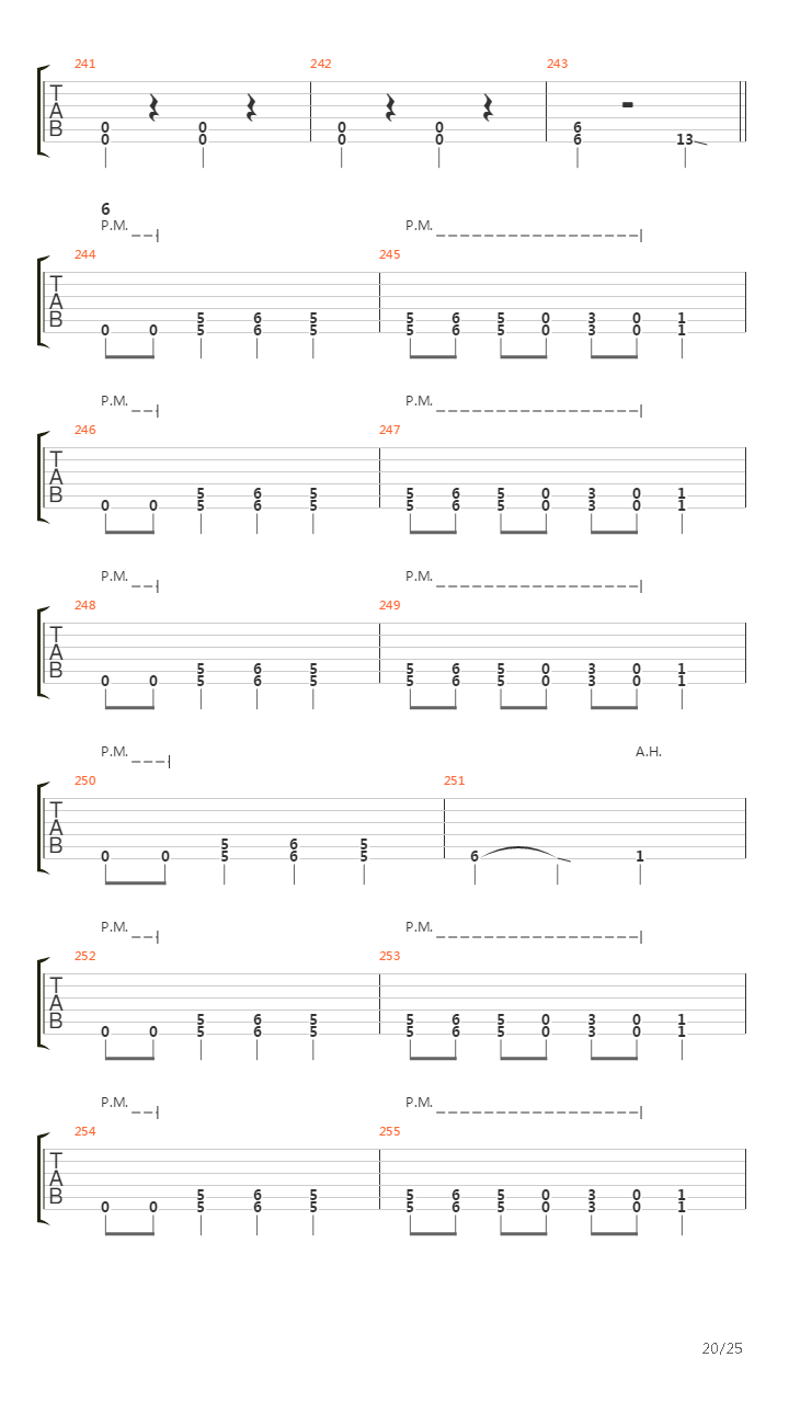 Gematria (The Killing name)吉他谱