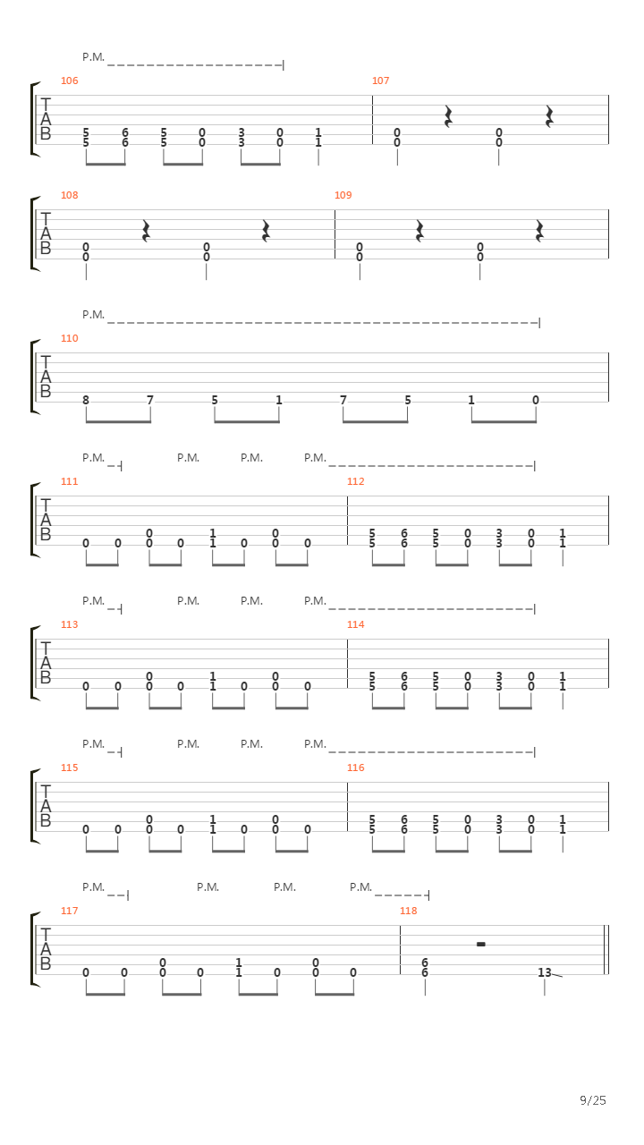 Gematria (The Killing name)吉他谱