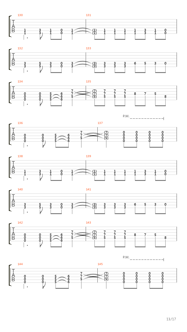 Sulfur吉他谱