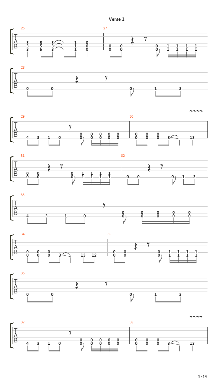 The Pulse Of The Maggots吉他谱