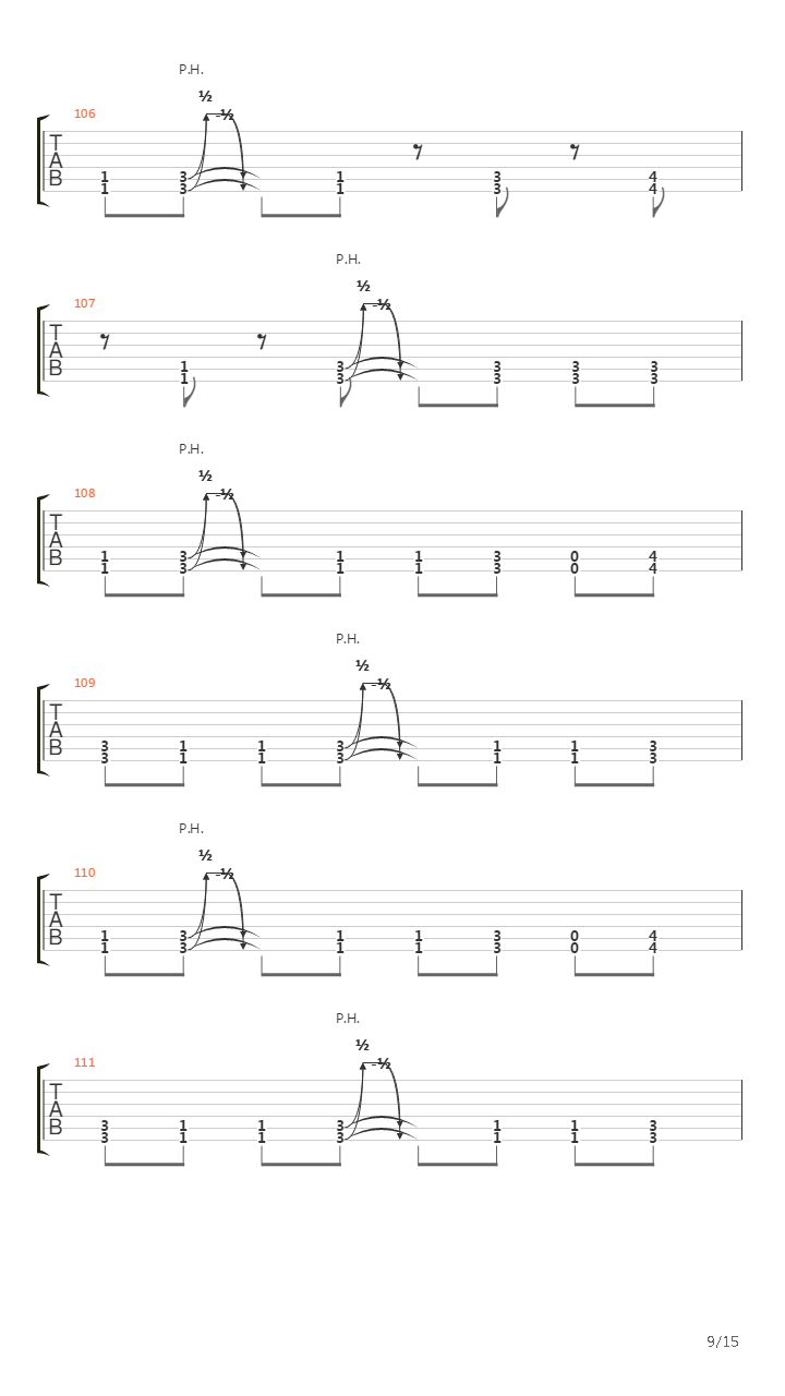 The Pulse Of The Maggots吉他谱