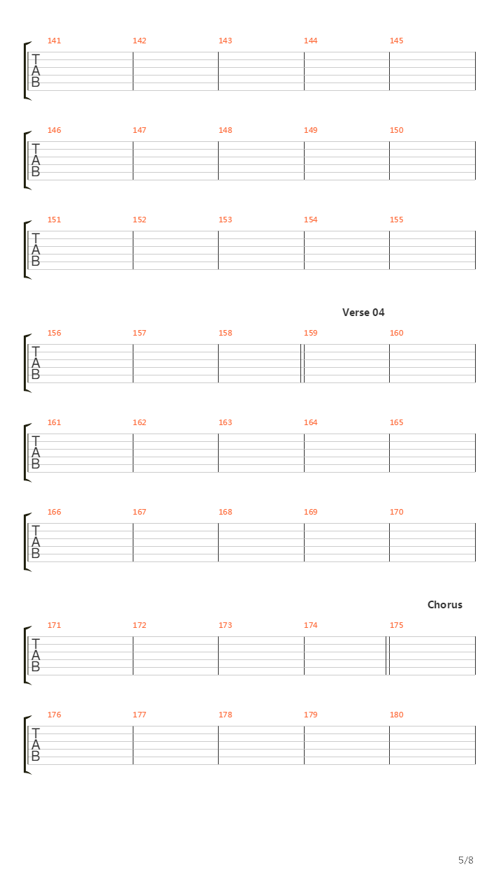 Vermilion吉他谱