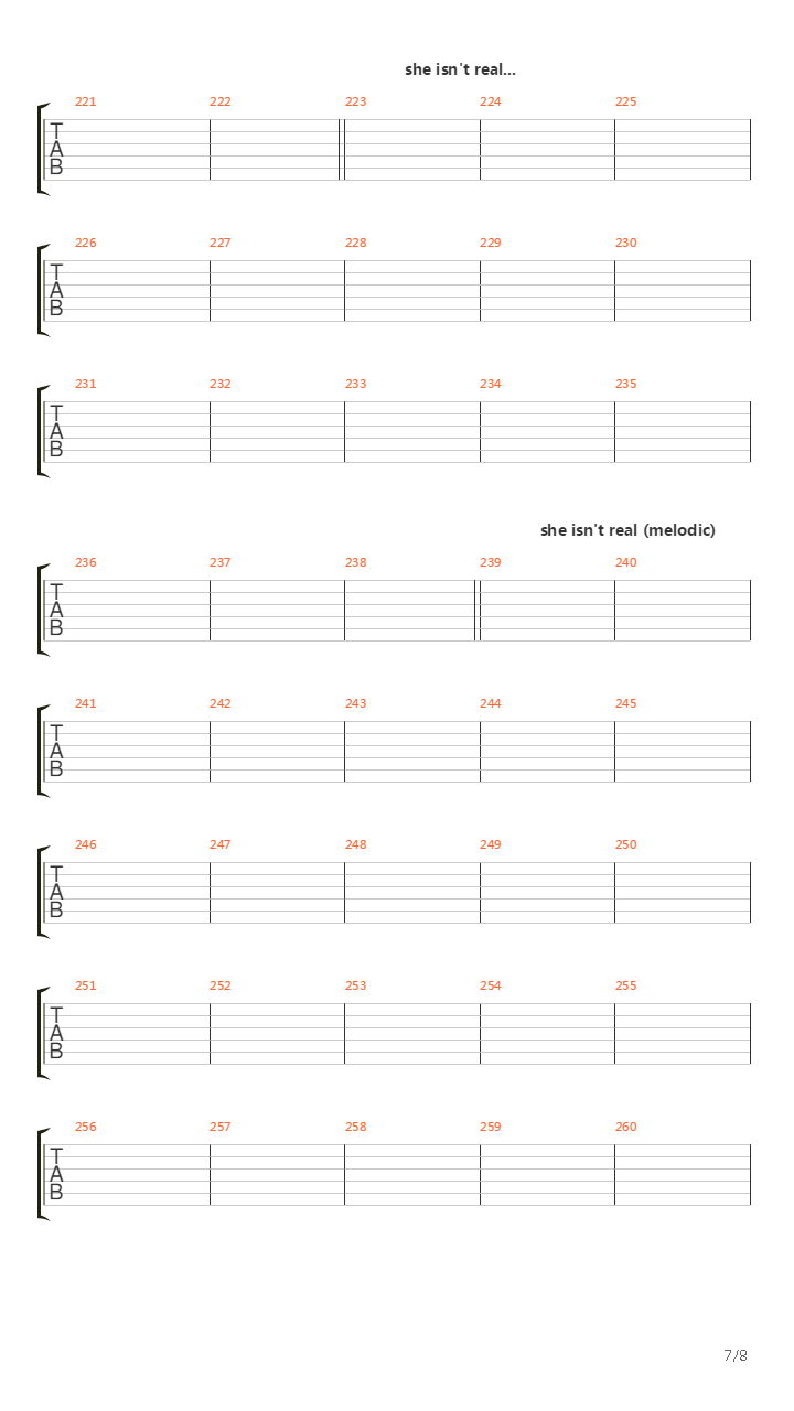 Vermilion吉他谱