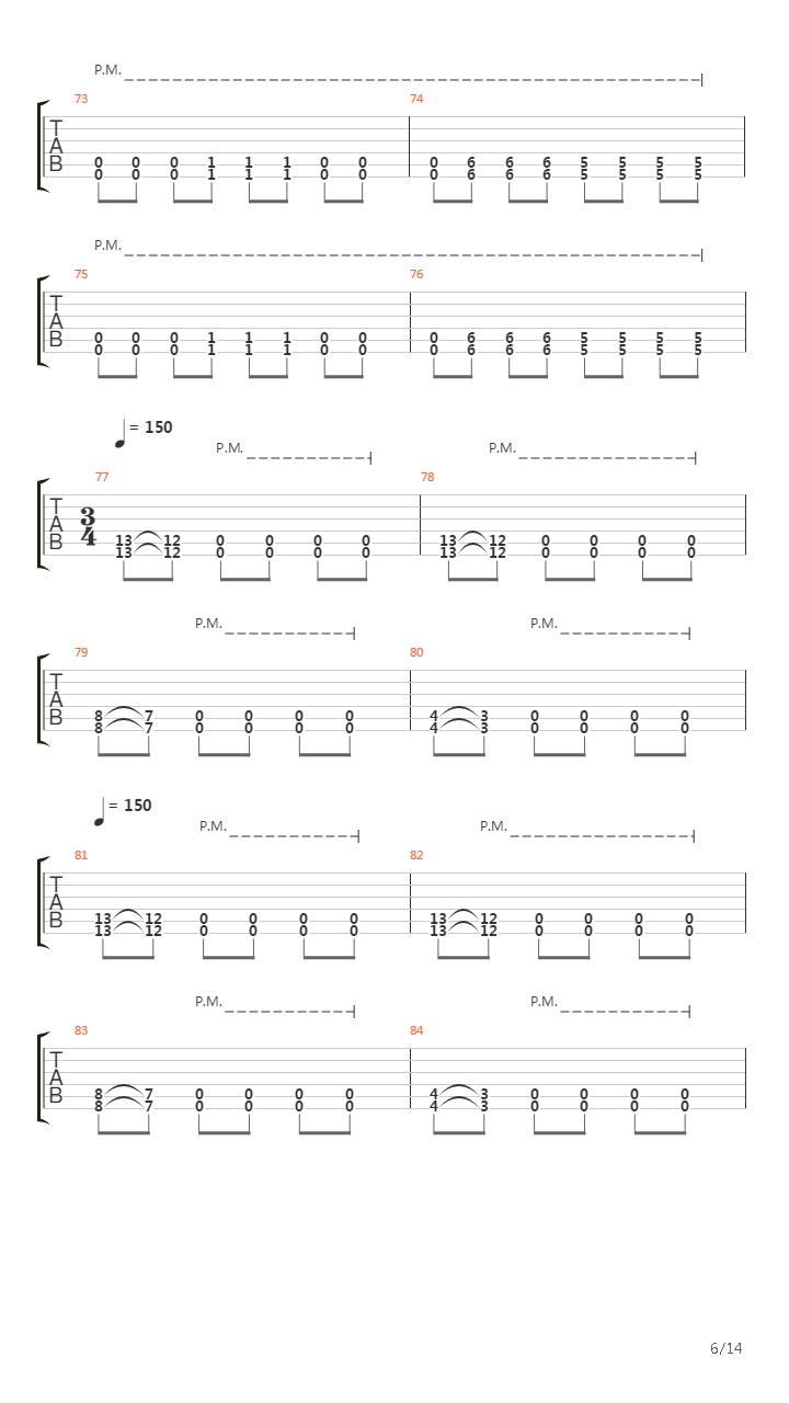 Vermilion吉他谱