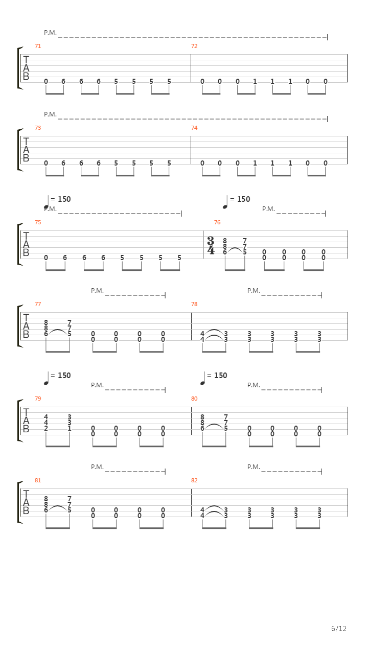 Vermillion吉他谱