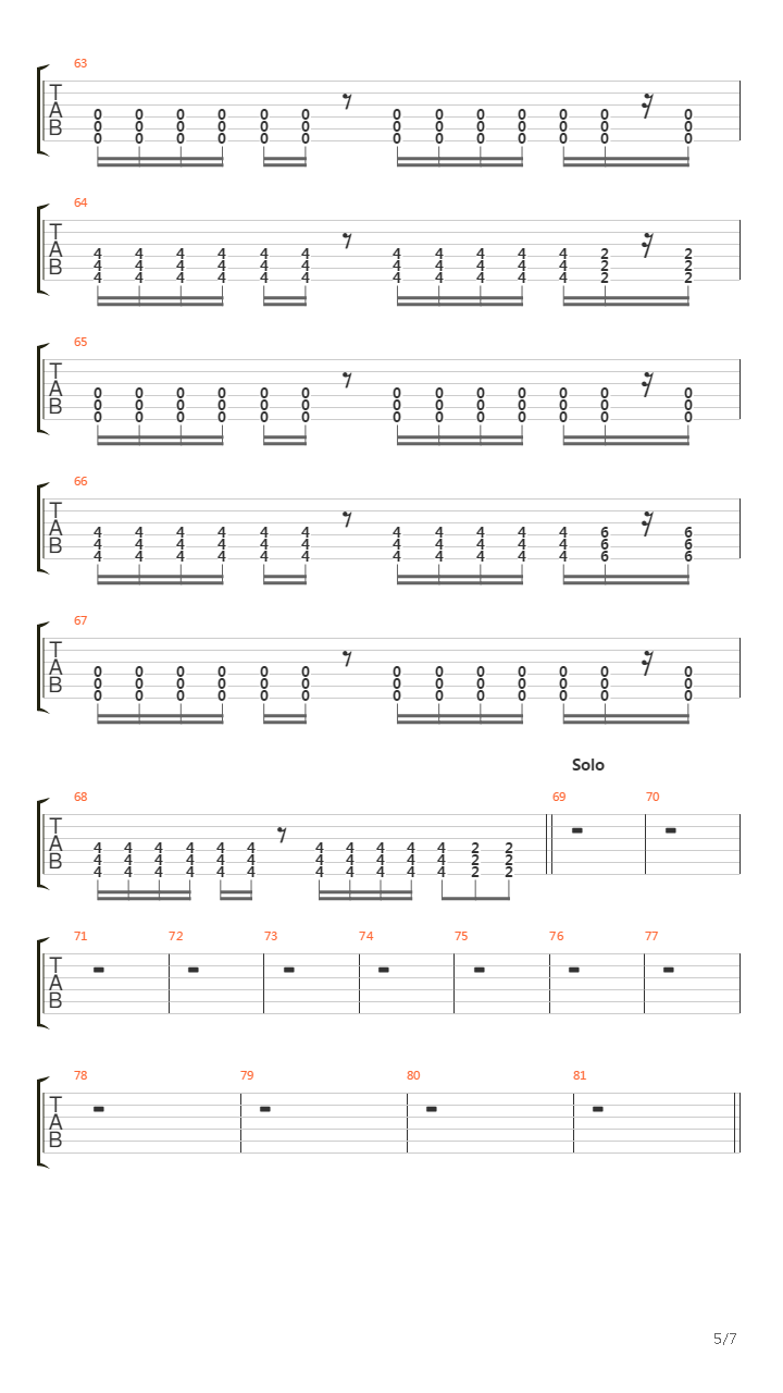 Departure Plan吉他谱