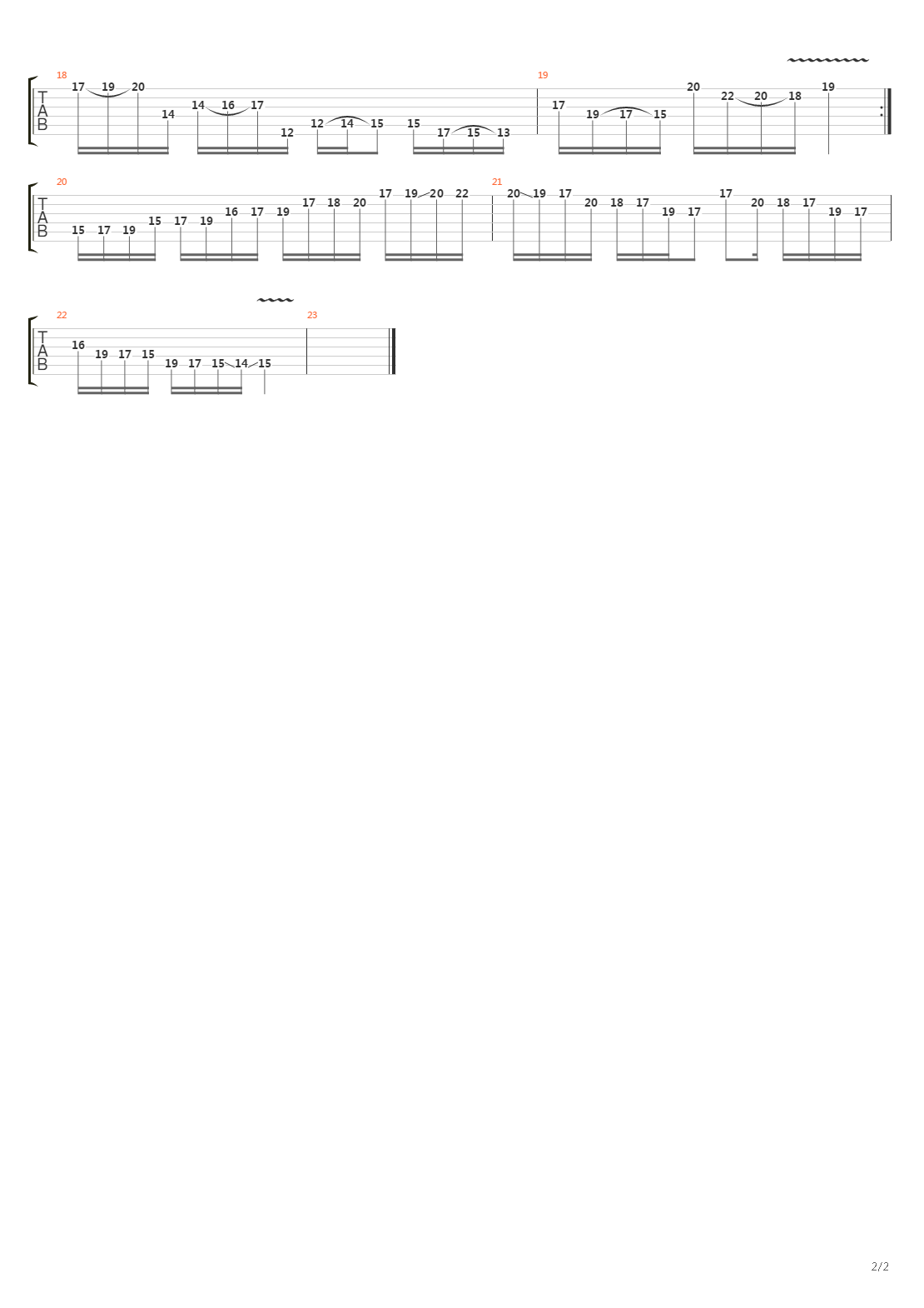 Revontulet吉他谱