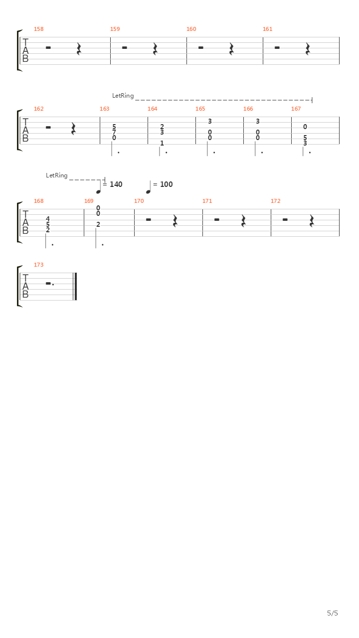 Shamandalie吉他谱