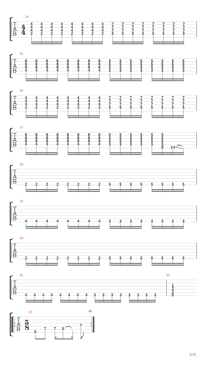 Circle Of Power吉他谱