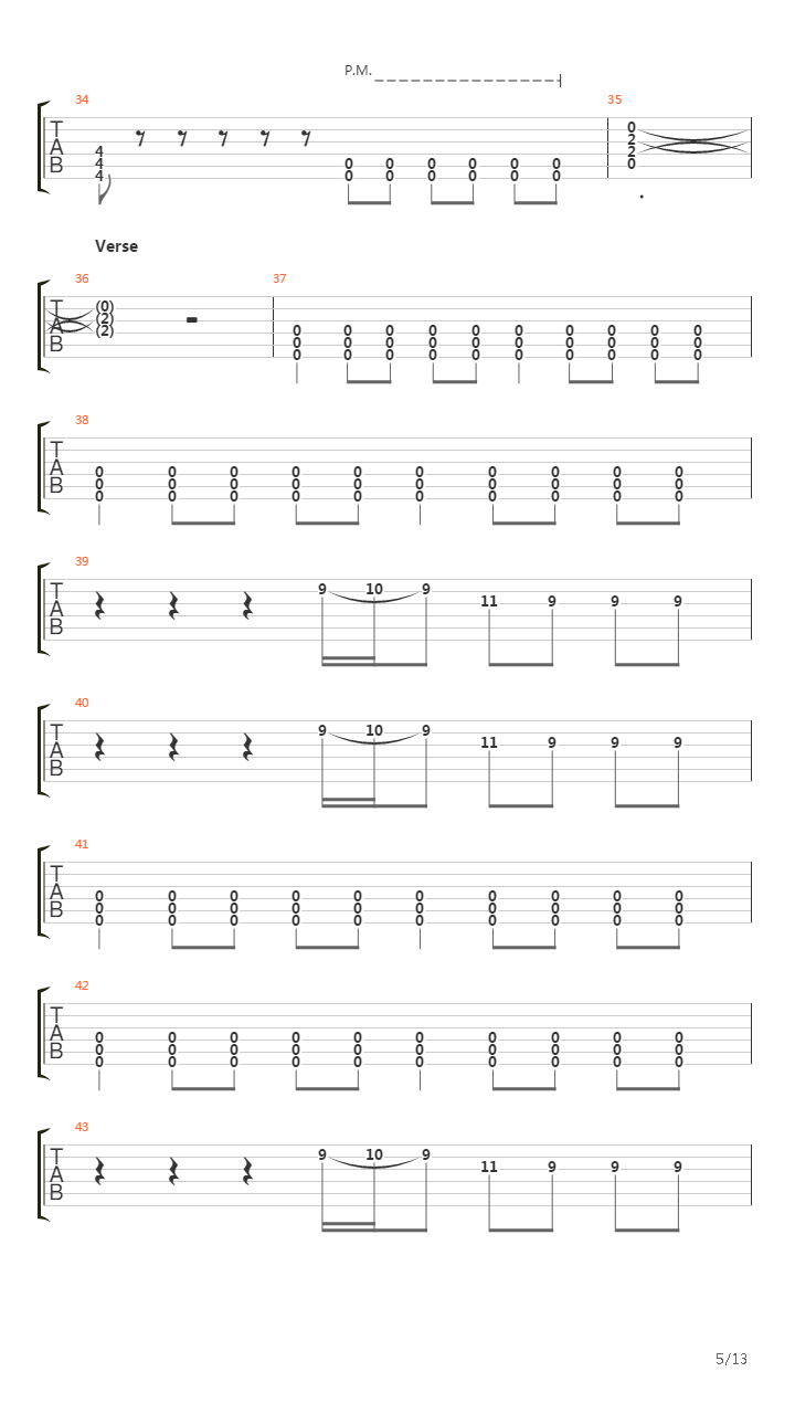 Anthem Of Our Diying Day吉他谱